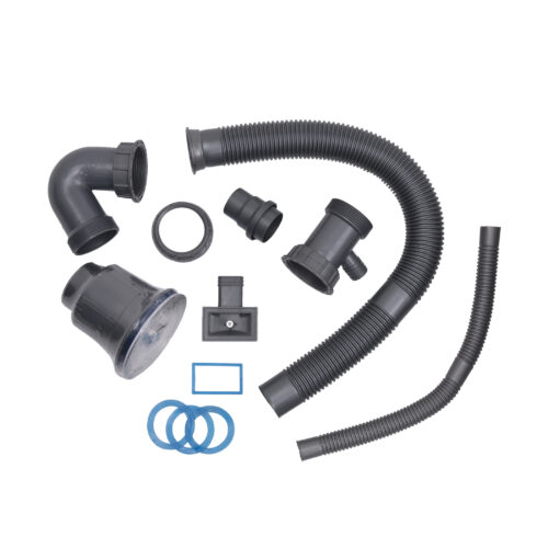 Мойка н/сталь, прямоугольная одночашевая, 700*460мм, черный, врезн на/вровень столешнице, AKS (3,2мм