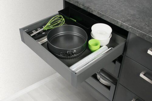 Панель 1200 внутреннего ящика ультрабокса металл лак графит TH03.1181.01.924