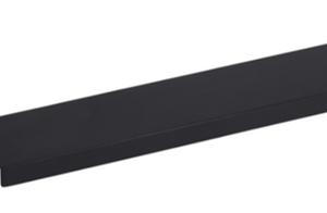 Ручка торцевая EVA 10325 / 160мм (L=197мм) черный матовый BLA 3530