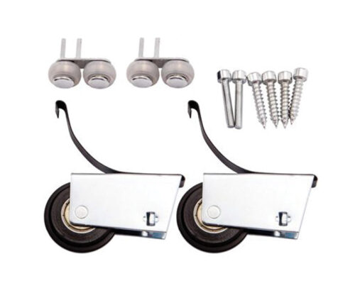 Комплект роликов открытый для 1 раздвижной двери AKS 60 кг усил. 45131