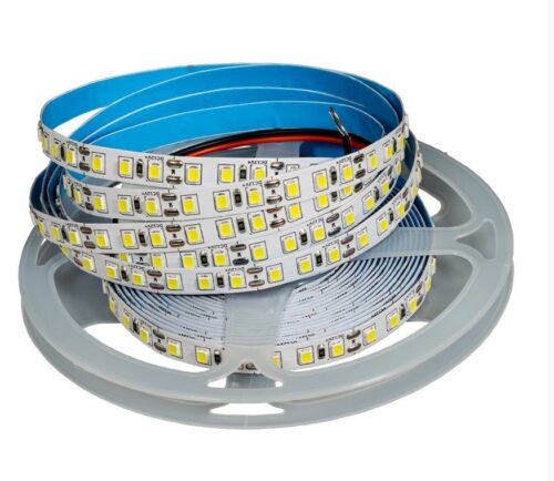 Светодиодная лента SWGroup 2835, 120 д/м, 9,6W, 12V, IP20, теплый белый, открытая 7262  18403