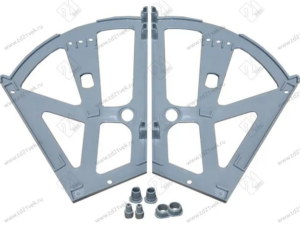 Механизм для обувных полок двойной (серый) 0706009