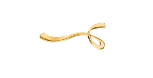 Ручка скоба модерн, глянцевое золото 160 мм 8147L 0160 GL