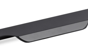 Ручка торцевая EVA 10406 / 224мм (L=297мм) черный матовый BLA 3559