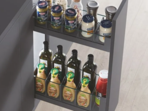 Бутылочница DTC PURE-PRO HQ KB=200мм, глубина 450мм, 40кг, серая (HK450A200Z01,E30) 21920