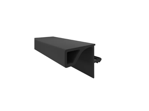 Профиль черный анод врез. для верх. баз, для ДСП-16/18мм, L=3000мм, алюминий FRM9220.B