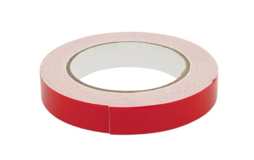 Лента двусторонняя для зеркал 19мм Х 20м (красная) 100321