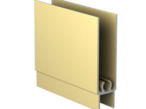 Профиль горизонтальный низ АВД-0608 золото анод 1 метр 1604