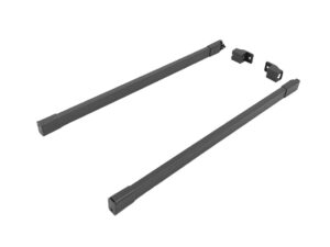 Релинг для ультрабокса прямоугольный L=450 металл лак графит TH03.1232.01.924