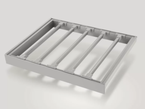 FIRMAX Выдвижная брючница наборного типа в базу 600 мм, 564х420х56 (ШхГхВ), серый FRM5806.564.01