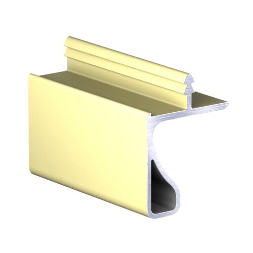 Профиль врезной в верхнюю базу, золото 1 метр АВД-4461 1911