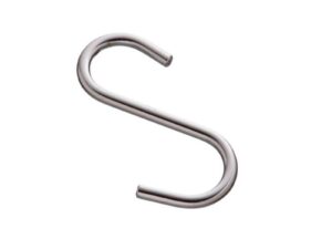 Крючок S-002/C для трубы D-25 хром  00012066