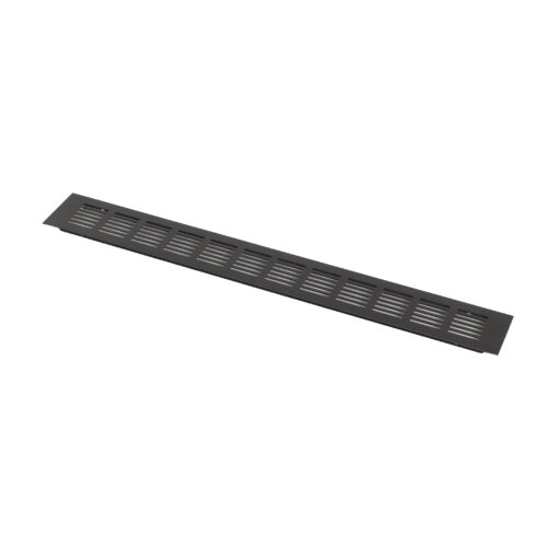 Решетка вентиляционная 480х60мм темно-коричневая алюминий AKS 115 996