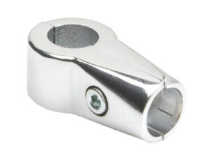 Соединитель 2-х труб d25 (560) простой, хром AKS 14284