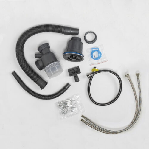 Мойка н/сталь, прямоуг одночаш со смес-ем, 750*450мм, графит, PVD покр, врезн на/вров стол-це 106651