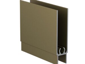 Профиль горизонтальный низ АВД-0608 шампань анод 1 метр 1605