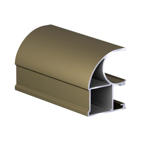 Профиль вертикальный асимметричный АВД-0575 шампань анод 5,4 метра 1590