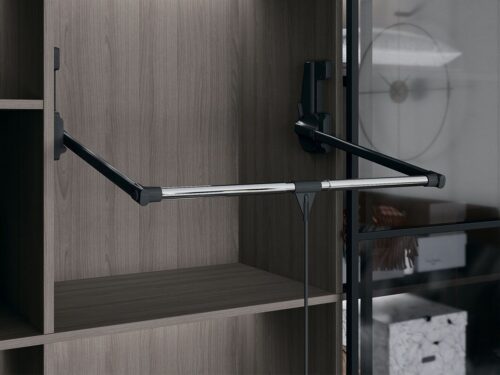 Пантограф Starax, (850-1150x290x900 мм), нагрузка 15 кг, антрацит 0715239