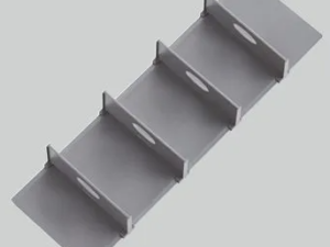 Делитель нижней полки для бутылочниц DTC PURE-PRO HQ KB=200мм, серый (НК10075450-135,Н11) 21928