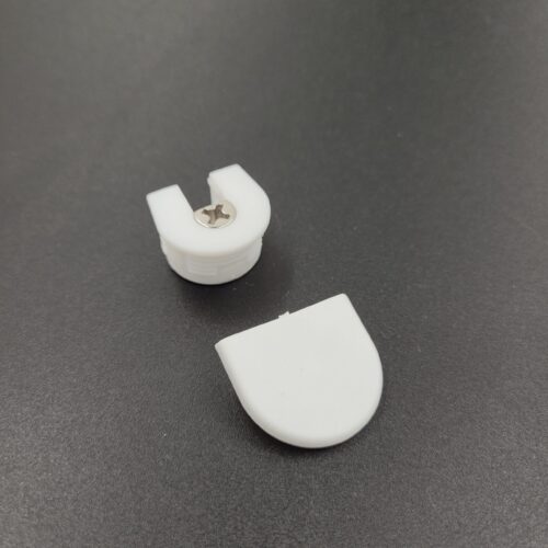 Эксцентрик белый, усилен. пластик D20 со штоком 6х11 мм EVA 3389