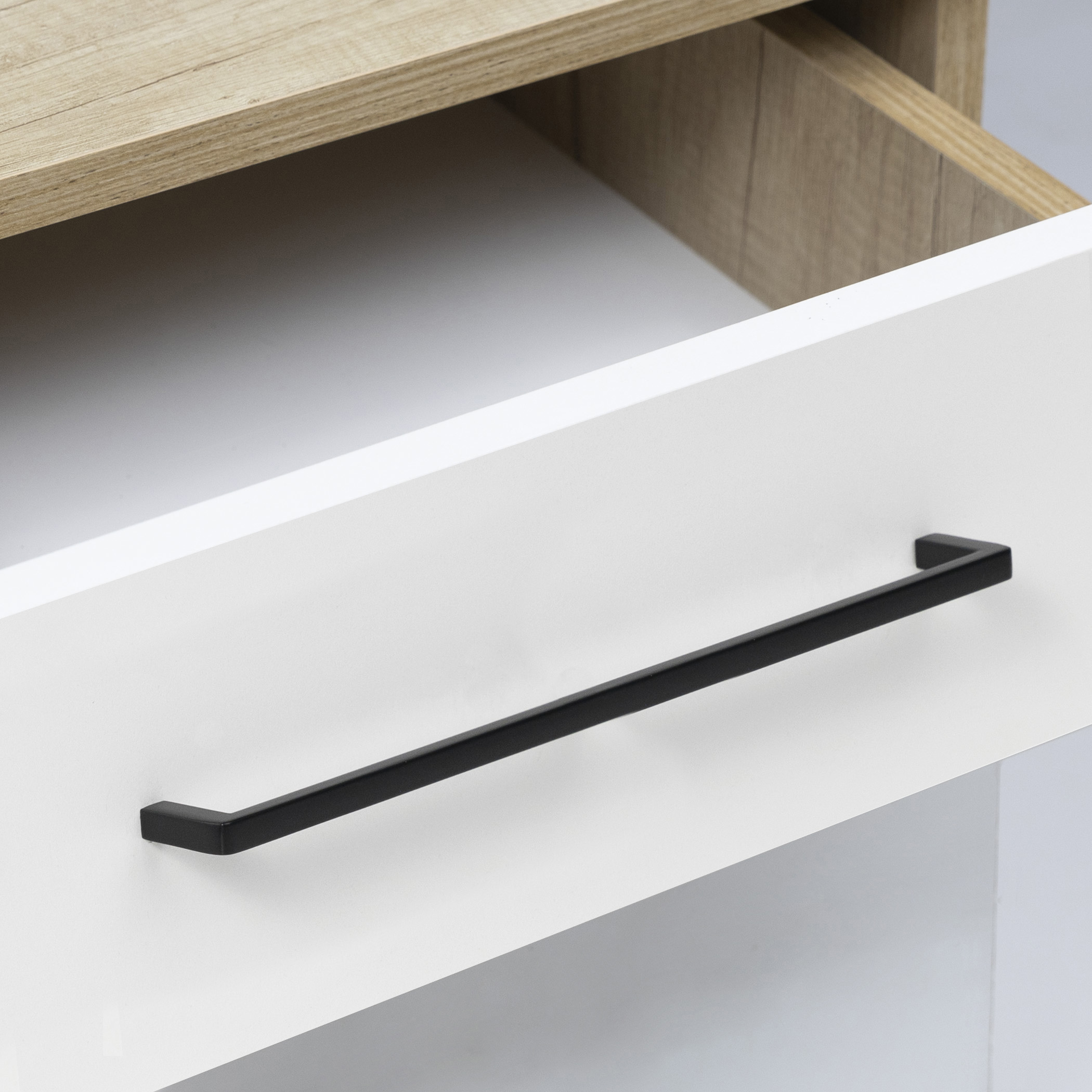 Ручка меб. скоба мет. SKYLINE 320 черный матовый, AKS тип 2 105093