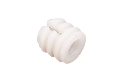 Втулка М6*11*11 пластик, белая (уп/1тыс.шт) 73722