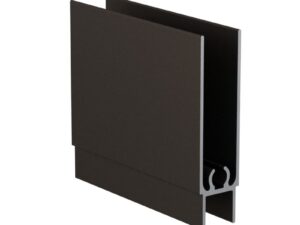 Профиль горизонтальный низ АВД-0608 коньяк анод 1 метр 1606