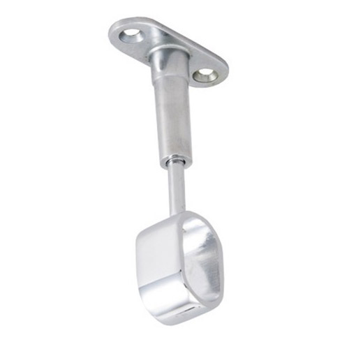 Держатель дистанционный проходной трубы овальн. 30*15 (935) регулируемый, хром AKS 20456