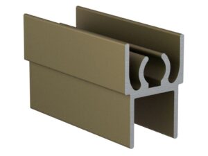 Профиль горизонтальный верх АВД-0607 шампань анод 1 метр 1593