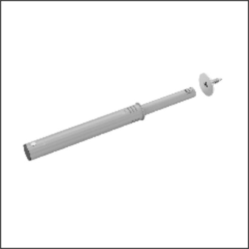 Толкатель DTC NEW с магнитом, врезной d=10 мм, белый (MSB01A00,H03)  21954