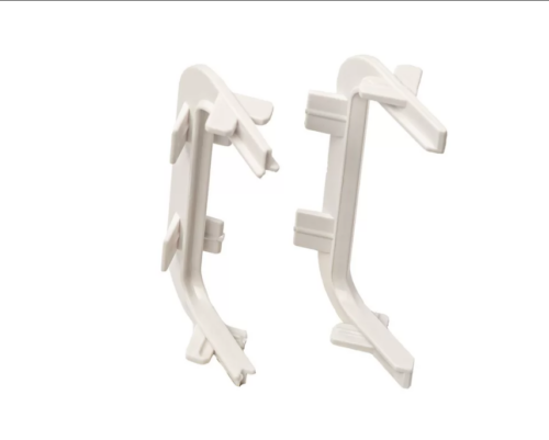 Углы 90° (внешн.+внутрен.) П-образн. профиля  Gola FIRMAX(2 части), пластик, белый FRM9201.07.W