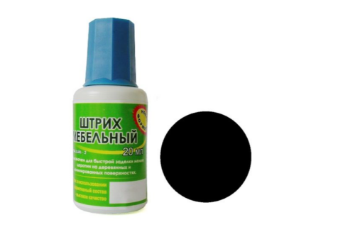 Штрих мебельный черный (Н) 00009509