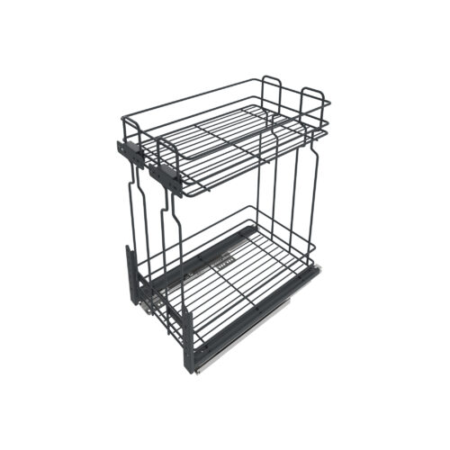 Выдвижная корзина-карго 300 крепл.нижнее, графит 89651