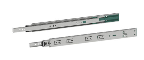 Направляющие шариковые c доводчиком L-600 H=45mm 35kg металл оци TH03.0985.01.062 SOLID SLIDE 0964