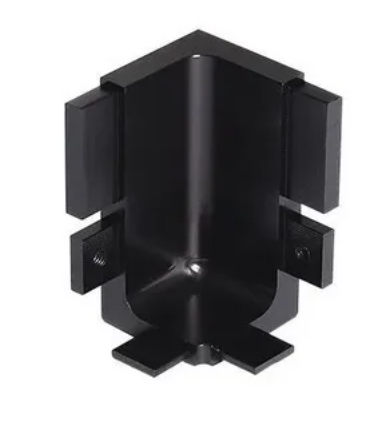 Уголок черный внутренний для C-образного профиля  2229