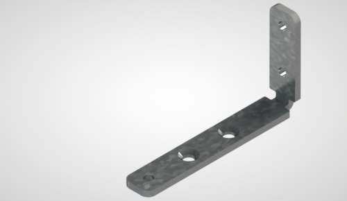 Металлическое крепление под саморез (1 шт.) 2122