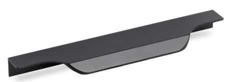 Ручка торцевая EVA 10406 / 224мм (L=297мм) черный матовый BLA 3559