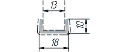 Торцевая загл. Орех Таволато 142609