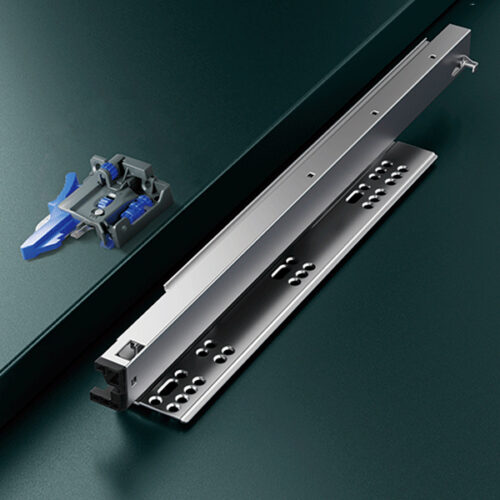 Направляющие скрытого типа 450мм Clip-on полного выдв/ с довод/ c 3D 20004