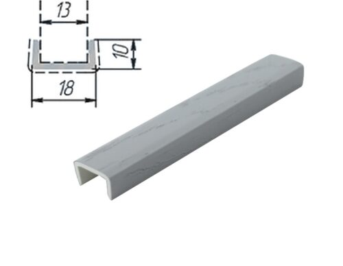 Торцевая загл. РоялВуд Серый СС 5011 95мм