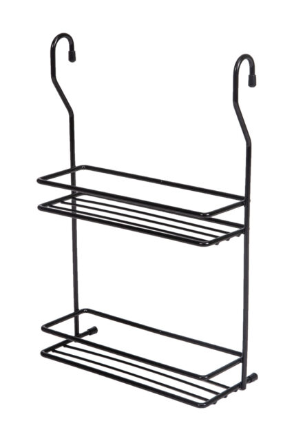 Корзина на трубу d16 двойная малая CWJ116B черный AKS 62744