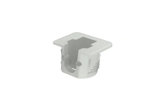 Полкодержатель D15х10,5 мм, прозрачный SI20PT