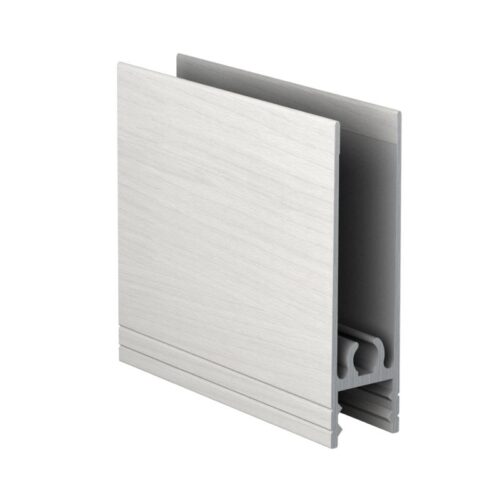 Профиль горизонтальный низ ступенька, лиственница белая 1 метр 1570 (кратно 1,5м)