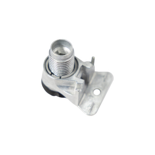 Опора меб. мет. INTEGRATO G h25 с регул., врезная цинк+черный AKS 79670