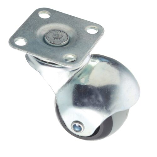 Колесо мебельное закрытое FF d-50 резиновое 14958