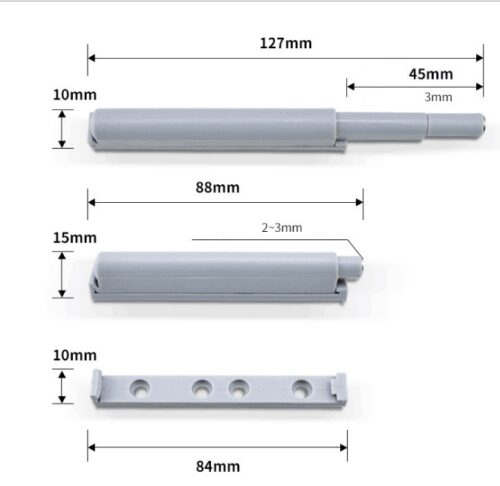 Амортизатор/магнит/КДМ/серый//С 0642