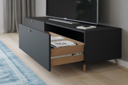 Направляющие шариковые c доводчиком L-500 H=45mm 35kg металл оци TH03.0983.01.062 SOLID SLIDE 0856