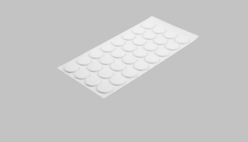 Подпятник войлочный d24 мм (32 шт) белый 107093