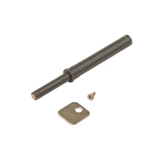 Толкатель Push-Open плечо 38мм с магнитным держ, скрытое креп, темно-серый FRM0093/2.41