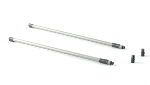 Рейлинги 550 мм круглые верхние Firmax Newline, серый FRM0956.43/RL